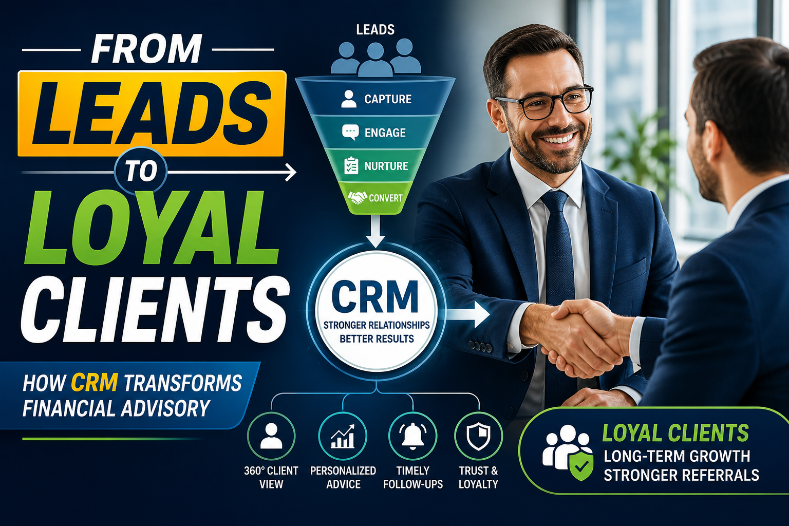 From Leads to Loyal Clients: How CRM Transforms Financial Advisory