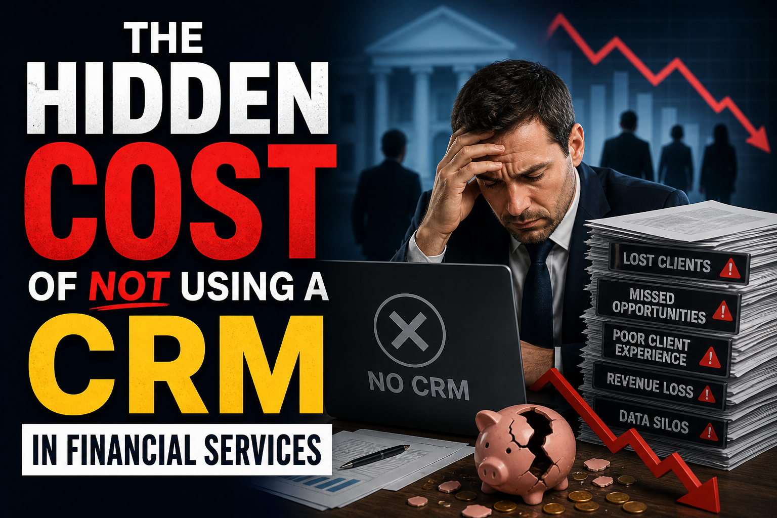 The Hidden Cost of Not Using a CRM in Financial Services