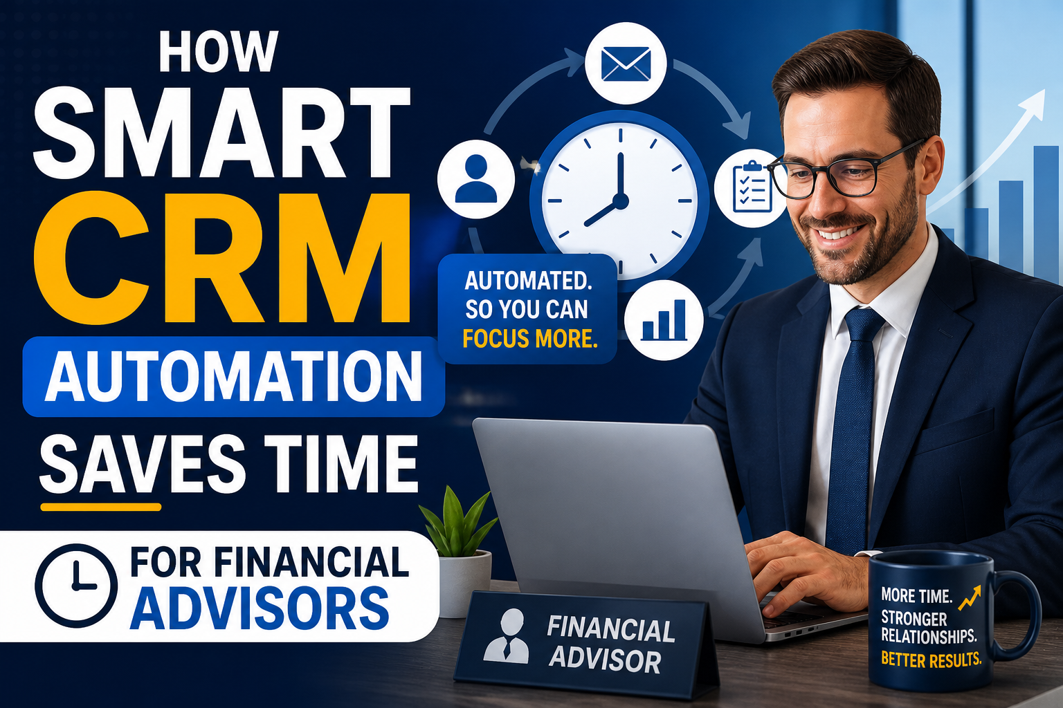 How Smart CRM Automation Saves Time for Financial Advisors