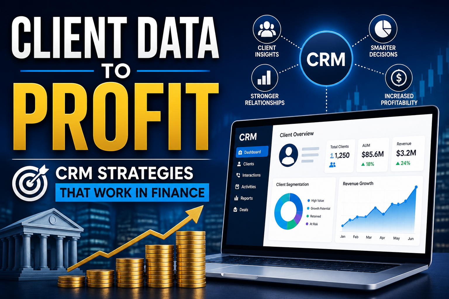 Client Data to Profit: CRM Strategies That Work in Finance