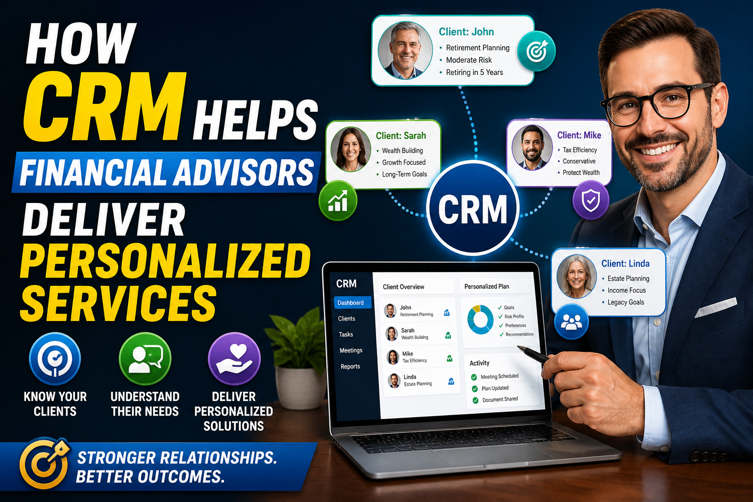 How CRM Helps Financial Advisors Deliver Personalized Services